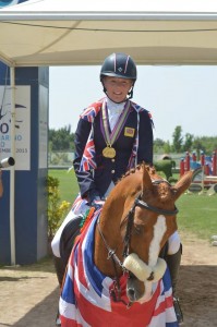 Yasmin Ingham, double Gold Medalist 